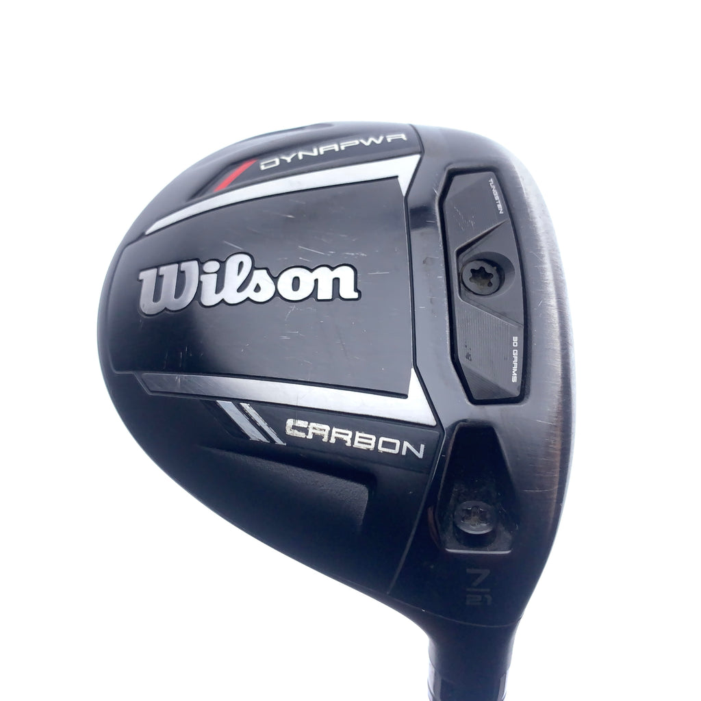 Used Wilson DYNAPWR Carbon 7 Fairway Wood / 21.0 Degrees / Stiff Flex