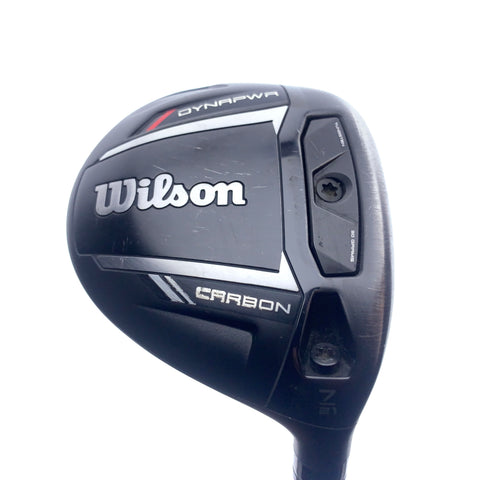 Used Wilson DYNAPWR Carbon 7 Fairway Wood / 21.0 Degrees / Stiff Flex