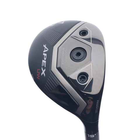 Used Callaway Apex UW 2025 3 Hybrid / 19 Degrees / Regular Flex