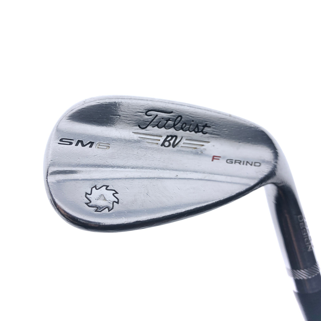 Used Titleist Vokey SM6 Tour Chrome Gap Wedge / 50.0 Degrees / Wedge Flex