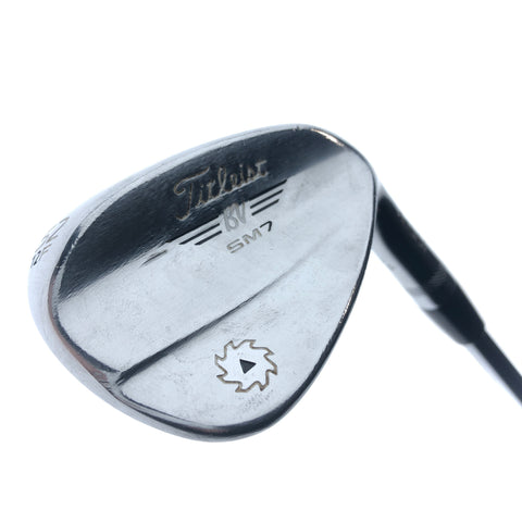 Used Titleist Vokey SM7 Tour Chrome Gap Wedge / 52.0 Degrees / Wedge Flex