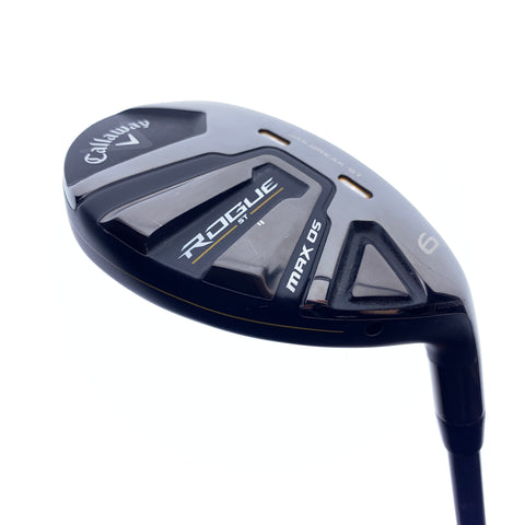 Used Callaway Rogue ST MAX OS 6 Hybrid / 27.0 Degrees / Stiff Flex