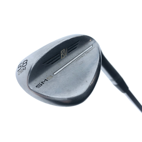 Used Titleist SM9 Tour Chrome Lob Wedge / 58.0 Degrees / Wedge Flex