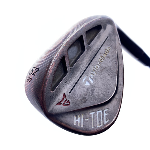 Used TaylorMade Hi-Toe RAW Gap Wedge / 52.0 Degrees / Wedge Flex