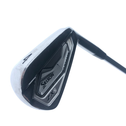 Used Srixon ZX5 MKII 4 Iron / 22.0 Degrees / Stiff Flex