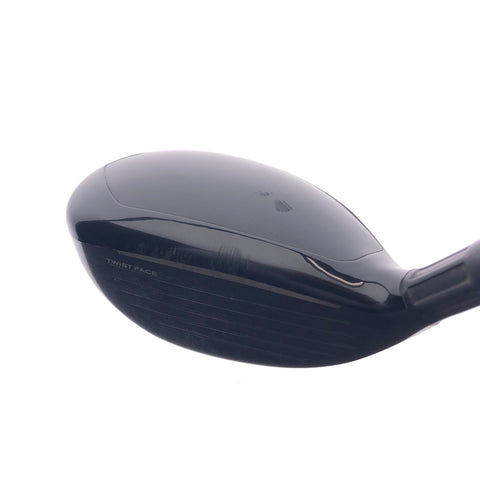 Used TaylorMade Stealth Rescue 4 Hybrid / 22 Degrees / Regular Flex