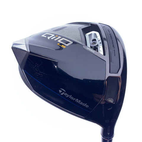 Used TOUR ISSUE TaylorMade Qi10 LS Driver / 8.0 Degrees / Stiff Flex