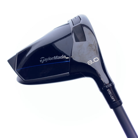 Used TOUR ISSUE TaylorMade Qi10 LS Driver / 8.0 Degrees / Stiff Flex