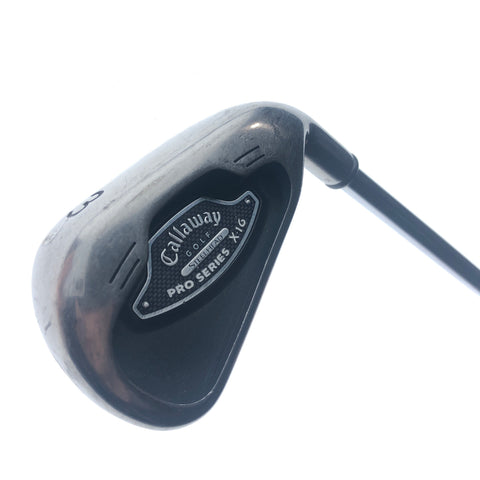 Used Callaway X-16 Pro Series 3 Iron / 21.0 Degrees / Stiff Flex