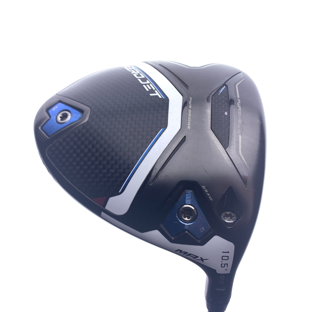 Used Cobra AeroJet Max Driver / 10.5 Degrees / Regular Flex