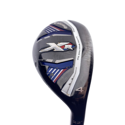 Used Callaway XR 4 Hybrid / 22.0 Degrees / Regular Flex