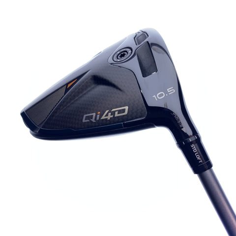 Used TaylorMade Qi4D Driver / 10.5 Degrees / Stiff Flex