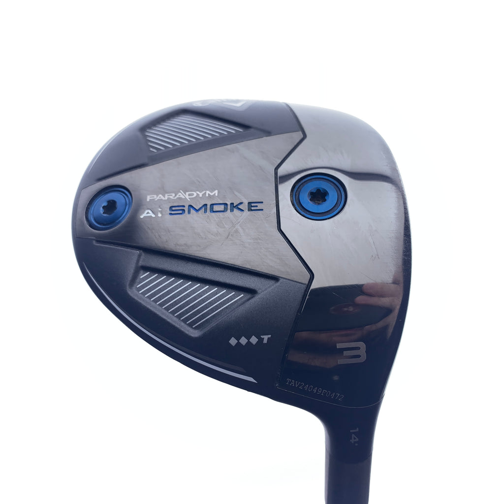 Used Callaway Ai Smoke Triple Diamond T 3 Fairway Wood / 14.0 Degrees / Reg Flex