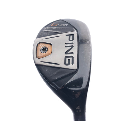 Used Ping G400 4 Hybrid / 22 Degrees / Regular Flex