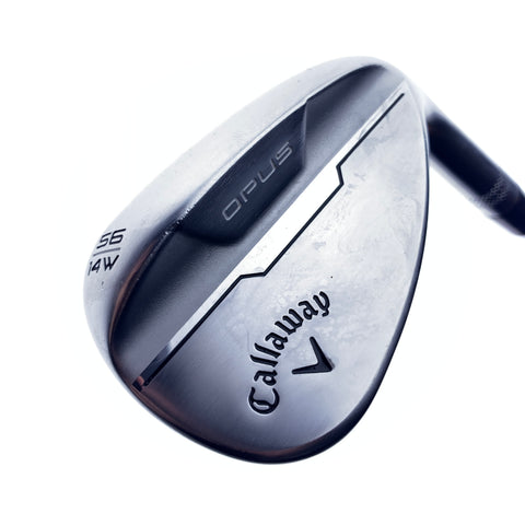 Used Callaway Opus Brushed Chrome Sand Wedge / 56.0 Degrees / Stiff Flex
