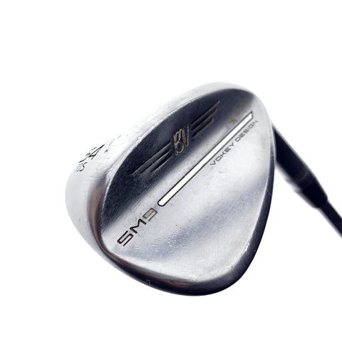 Used Titleist SM9 Tour Chrome Sand Wedge / 54.0 Degrees / Wedge Flex