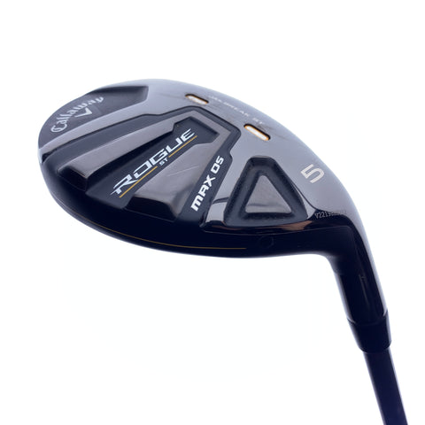 Used Callaway Rogue ST MAX OS 5 Hybrid / 24.0 Degrees / Stiff Flex