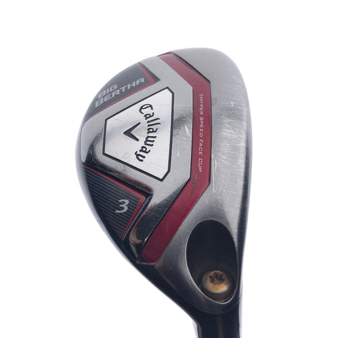 Used Callaway Big Bertha 2015 3 Hybrid / 19 Degrees / Regular Flex