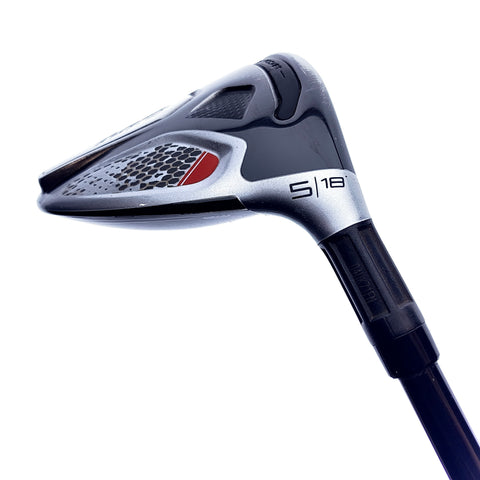 Used TaylorMade M6 5 Fairway Wood / 18.0 Degrees / Regular Flex