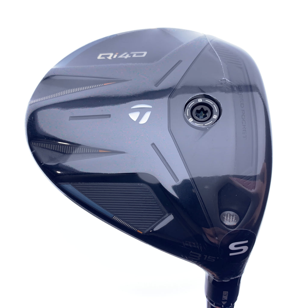 NEW TaylorMade Qi4D 3 Fairway Wood / 15.0 Degrees / Stiff Flex