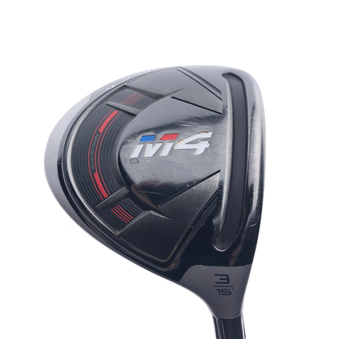 Used TaylorMade M4 3 Fairway Wood / 15 Degrees / Stiff Flex