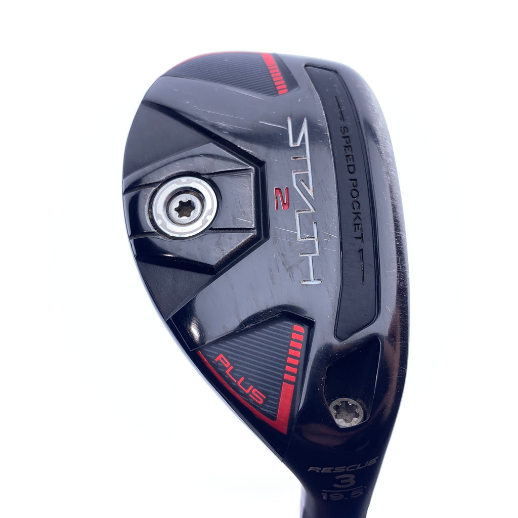 Used TaylorMade Stealth 2 Plus 3 Hybrid / 19.5 Degrees / Stiff Flex
