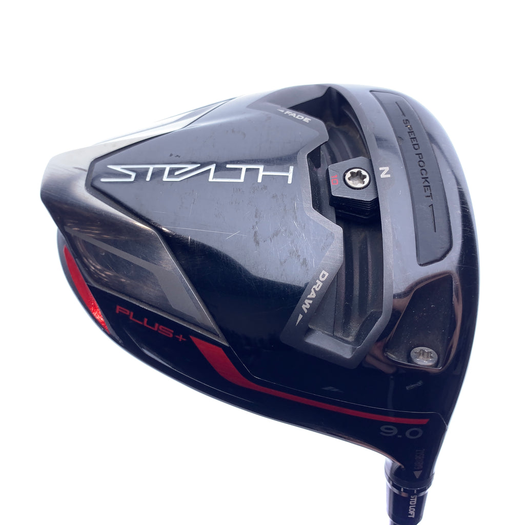 Used TaylorMade Stealth Plus Driver / 9.0 Degrees / Stiff Flex