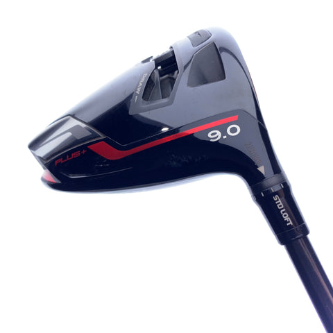 Used TaylorMade Stealth Plus Driver / 9.0 Degrees / Stiff Flex