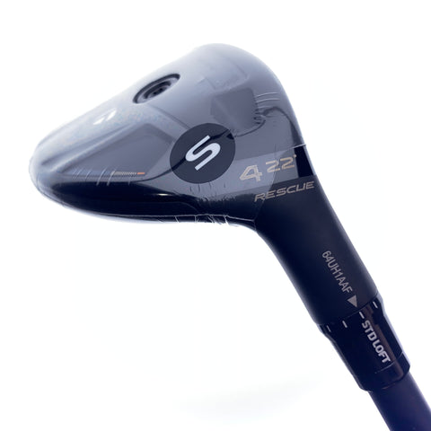 NEW TaylorMade Qi4D 4 Hybrid / 22.0 Degrees / Stiff Flex