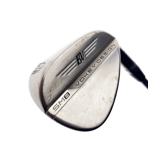 Used Titleist Vokey SM8 Brushed Steel Gap Wedge / 50.0 Degrees / Wedge Flex
