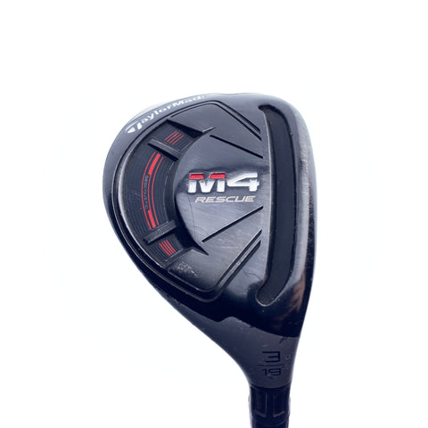 Used TaylorMade M4 3 Hybrid / 19.0 Degrees / Stiff Flex