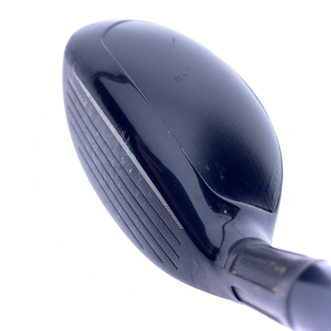 Used TaylorMade Stealth Rescue 4 Hybrid / 22.0 Degrees / Stiff Flex