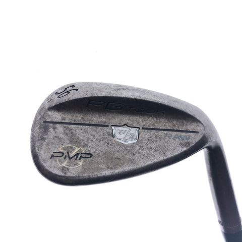 Used Wilson FG Tour PMP Raw PVD Sand Wedge / 56.0 Degrees / Stiff Flex
