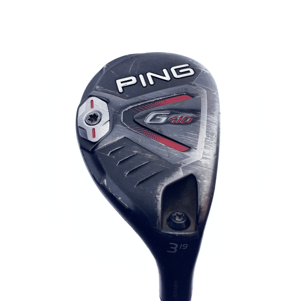 Used Ping G410 3 Hybrid / 19.0 Degrees / Stiff Flex