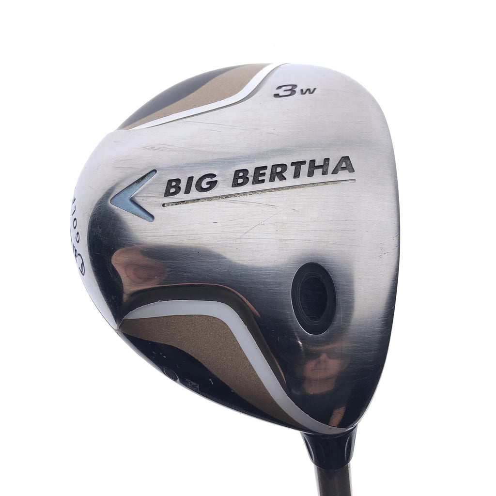 Used Callaway Big Bertha 2007 3 Fairway Wood / 15.0 Degrees / Ladies Flex
