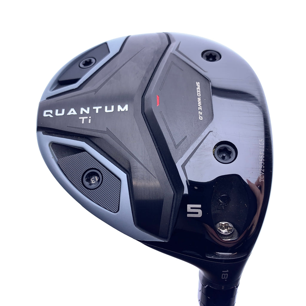 Used TOUR ISSUE Callaway Quantum Titanium 5 Fairway Wood/18.0 Degrees/X-Stiff