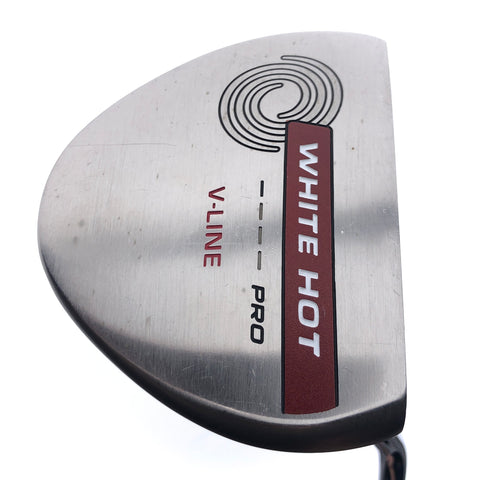 Used Odyssey White Hot Pro V-Line Putter / 34.00 Inches