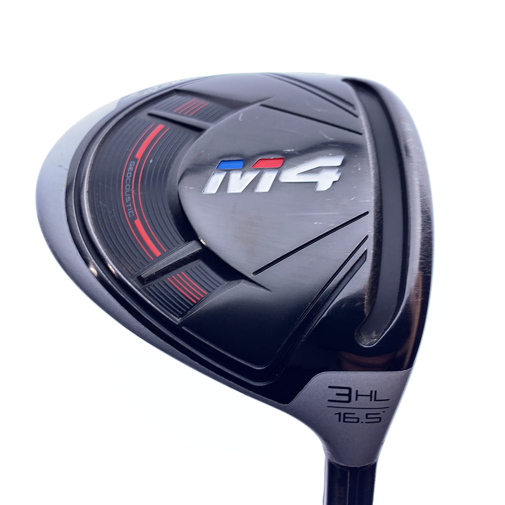 Used TaylorMade M4 3  HL Fairway Wood / 16.5 Degrees / Stiff Flex