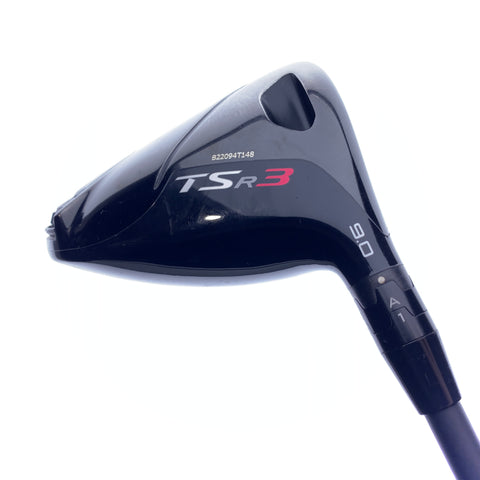 Used Titleist TSR 3 Driver / 9.0 Degrees / Soft Regular Flex