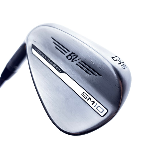 Used Titleist Vokey SM10 Tour Chrome Gap Wedge/52.0 Degrees/Wedge Flex/Left-Hand