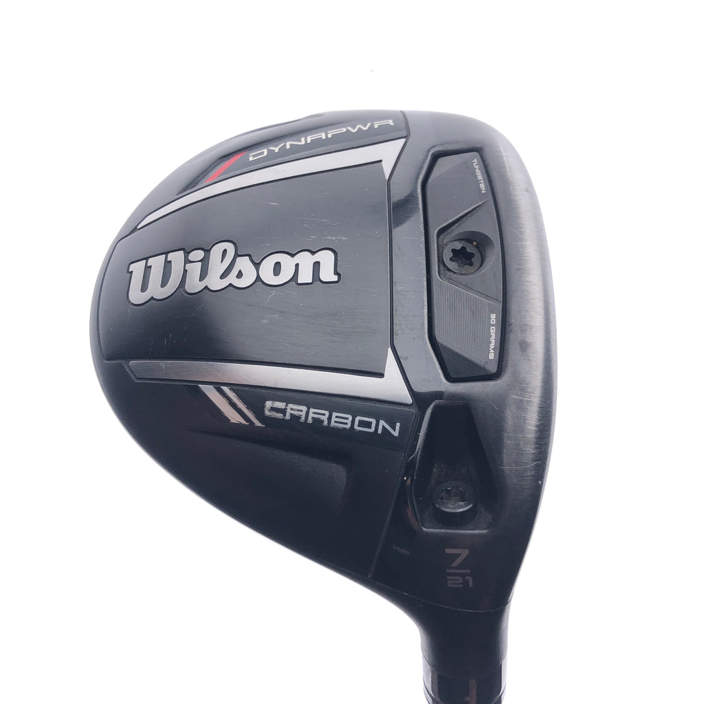 Used Wilson DYNAPWR Carbon 7 Fairway Wood / 21.0 Degrees / Stiff Flex