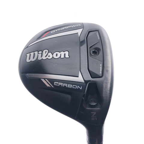 Used Wilson DYNAPWR Carbon 7 Fairway Wood / 21.0 Degrees / Stiff Flex