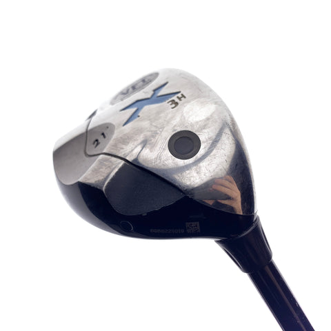 Used Callaway X Series Blue 3 Hybrid / 21.0 Degrees / Ladies Flex