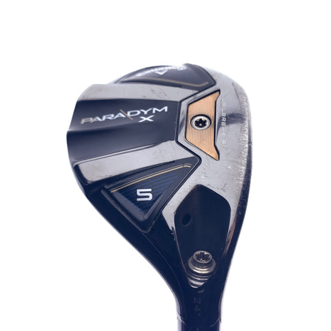 Used Callaway Paradym X 5 Hybrid / 24 Degrees / Regular Flex