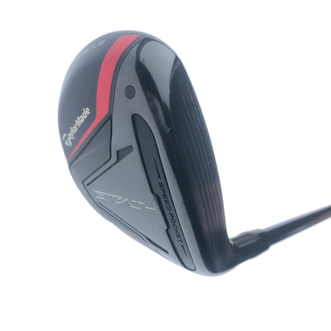 Used TaylorMade Stealth Rescue 3 Hybrid / 19.0 Degrees / Stiff Flex