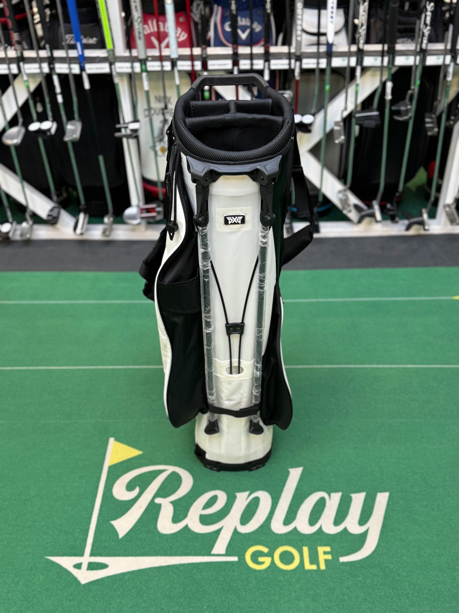 NEW PXG 2020 Carry Black/White Bag - Replay Golf 