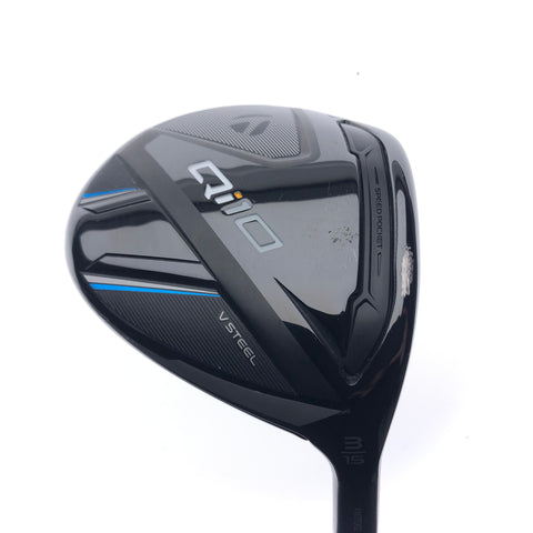 Used TOUR ISSUE TaylorMade Qi10 3 Fairway / 15 Degrees / VELOCORE X-Stiff Flex