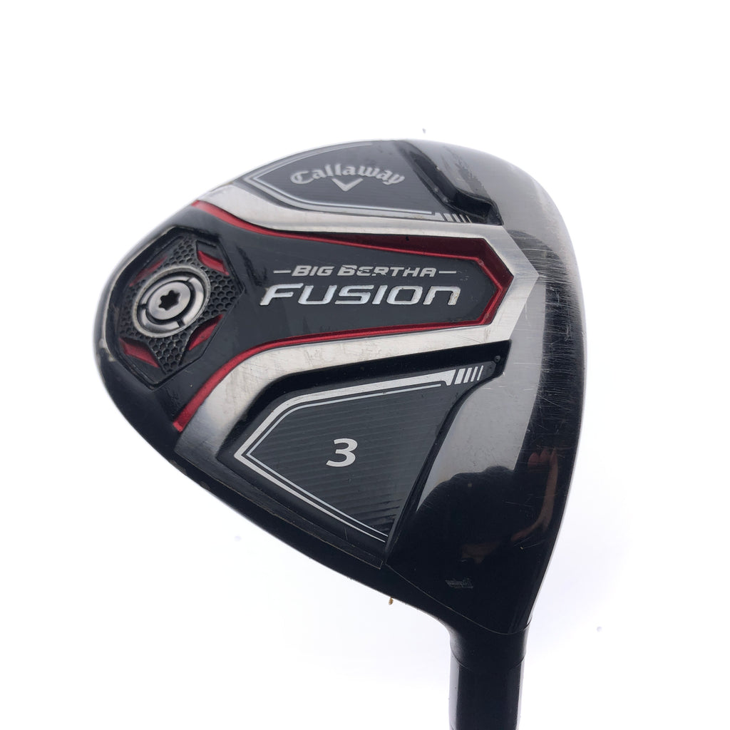 Used Callaway Big Bertha Fusion 2016 3 Fairway Wood / 15 Degrees / Regular Flex