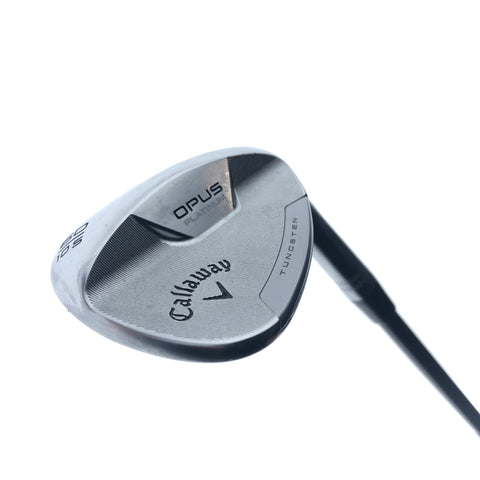 Used Callaway Opus Platinum Chrome Lob Wedge / 60.0 Degrees / Wedge Flex