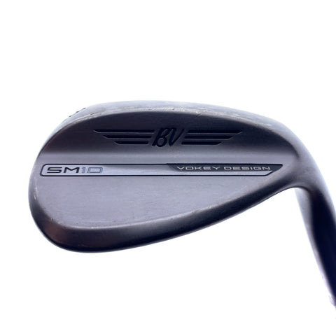 Used Titleist Vokey SM10 Nickel Lob Wedge / 58.0 Degrees / Wedge Flex